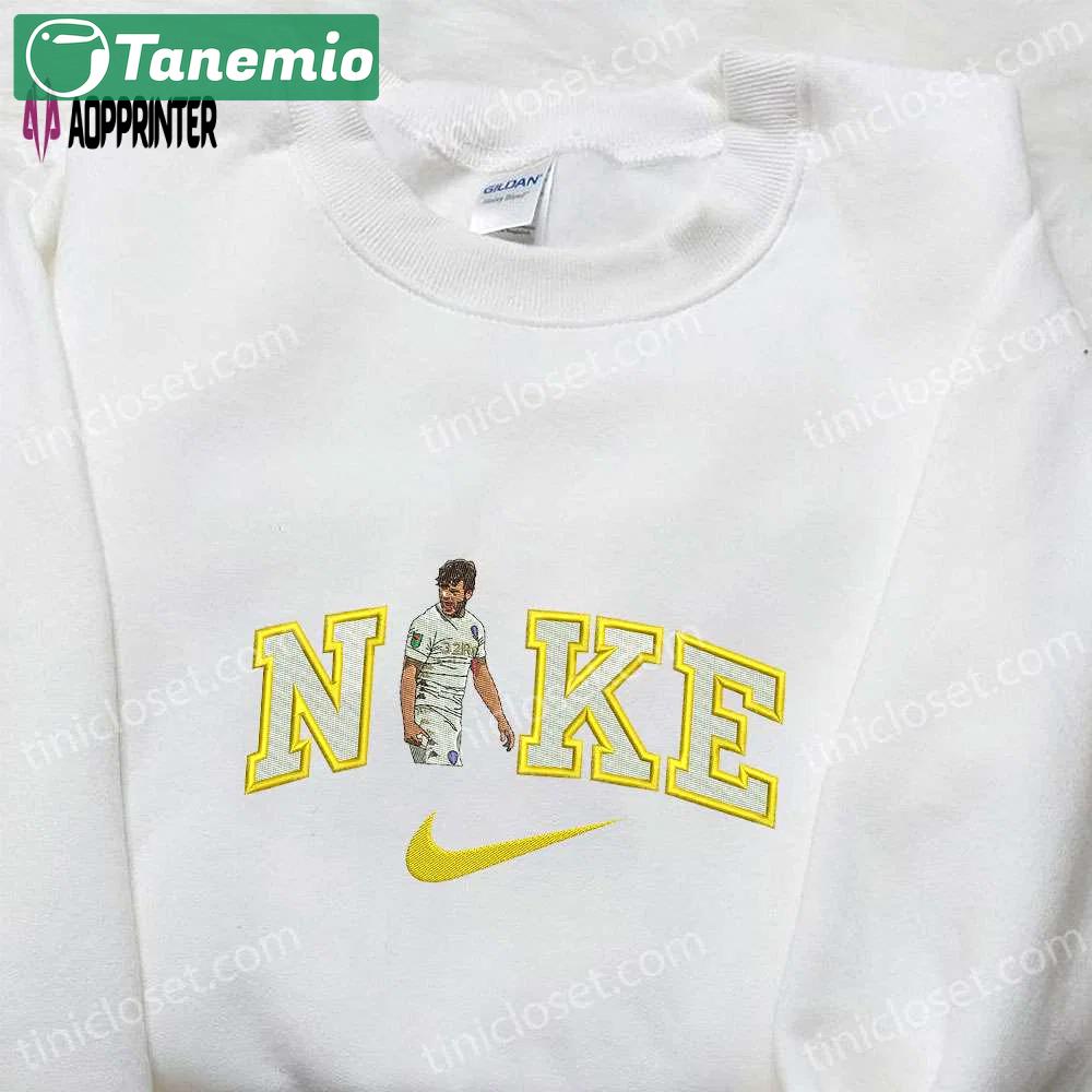 Stylish gaetano berardi x nike embroidered shirt: celebrity-inspired nike-inspired design Embroidered Shirt