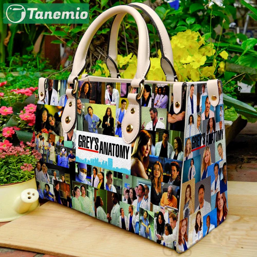 Stylish grey’s anatomy 5 leather hand bag gift for women’s day for women s day – perfect gift (g95) 138 Women Leather Hand Bag