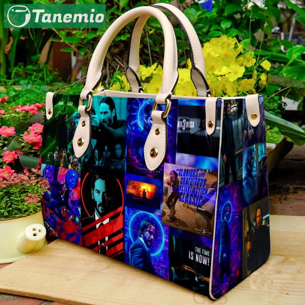 Stylish john wick leather hand bag gift for women’s day gift for women s day – g95 3912 Women Leather Hand Bag