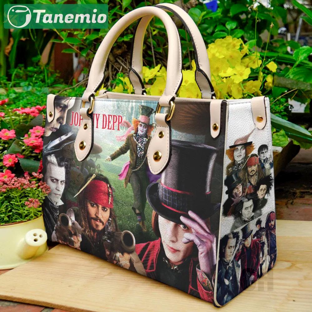 Stylish johnny depp leather hand bag gift for women’s day – perfect gift for women s day 228 Women Leather Hand Bag