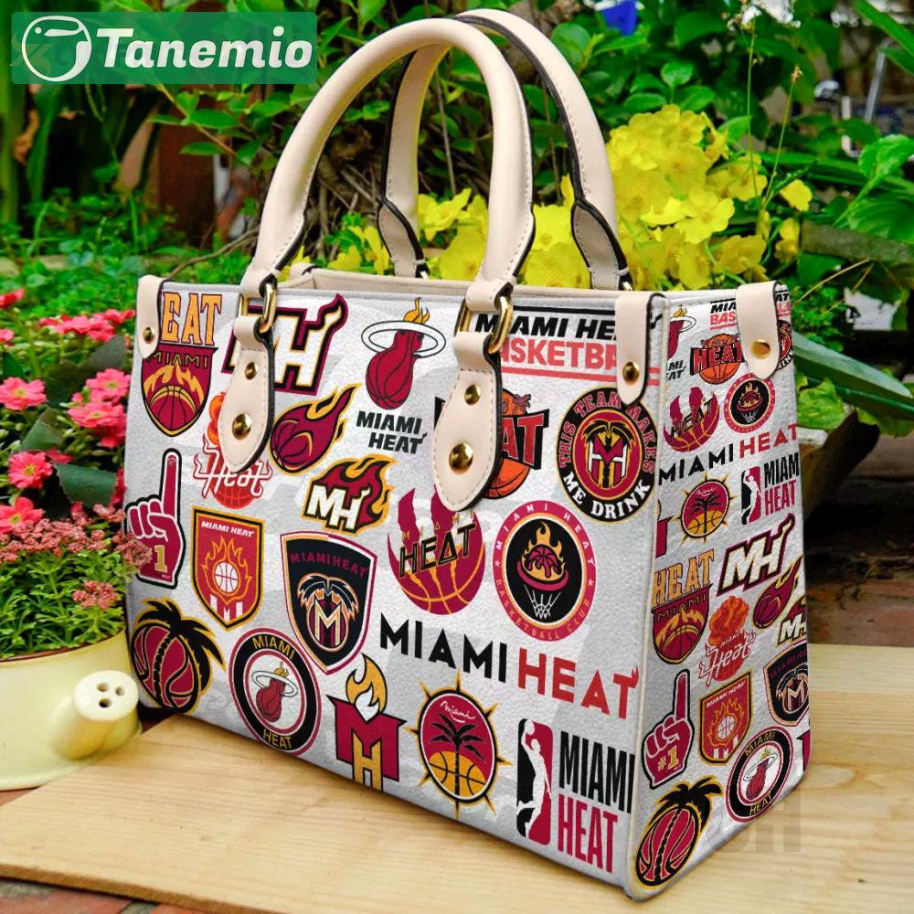 Stylish miami heat leather hand bag gift for women’s day – perfect women s day gift! 3579 Women Leather Hand Bag