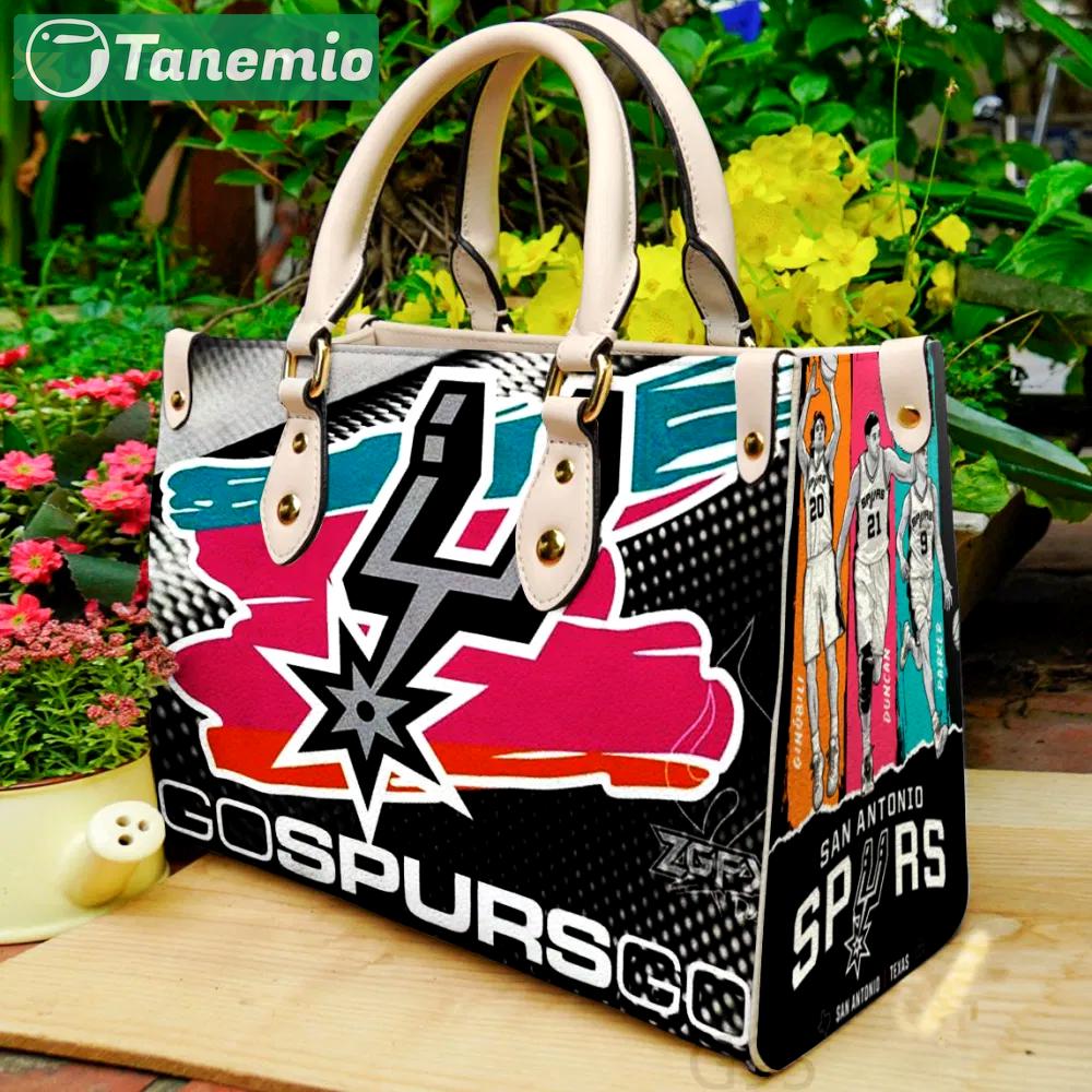 Stylish san antonio spurs 2 leather hand bag gift for women’s day – perfect women s day gift g95 3621 Women Leather Hand Bag