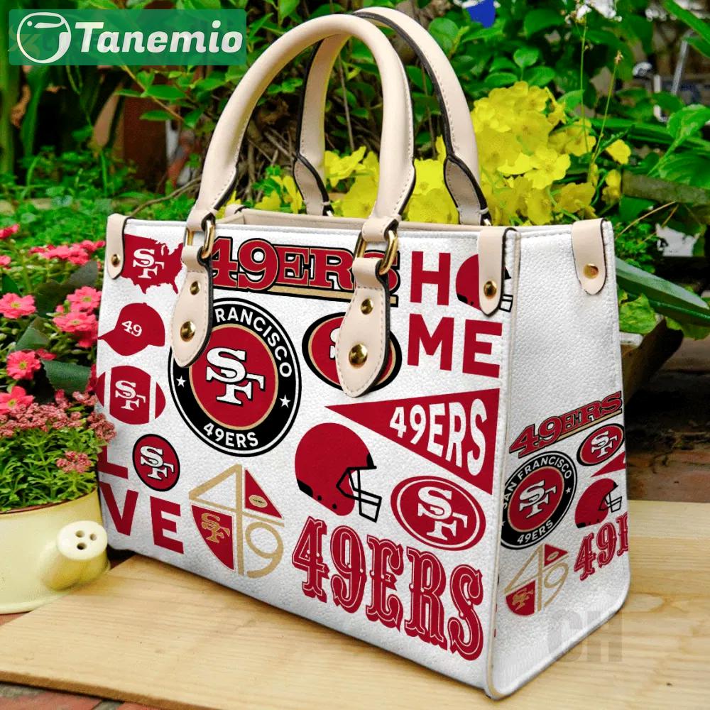 Stylish san francisco 49ers leather hand bag gift for women’s day – perfect women s day gift! 3805 Women Leather Hand Bag
