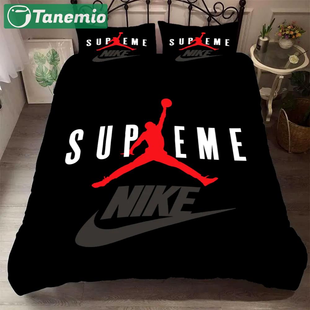 Supreme nike hot  luxury brand     s Bedding Sets blankets home decor bedspread duvet bedclothes bedroom idea covers bed linen sheets