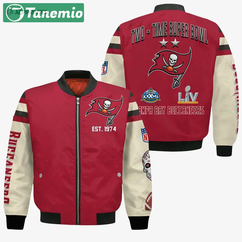 Tampa bay buccaneers 2x champions design bomber jacket sfat v3 Bomber Jacket
