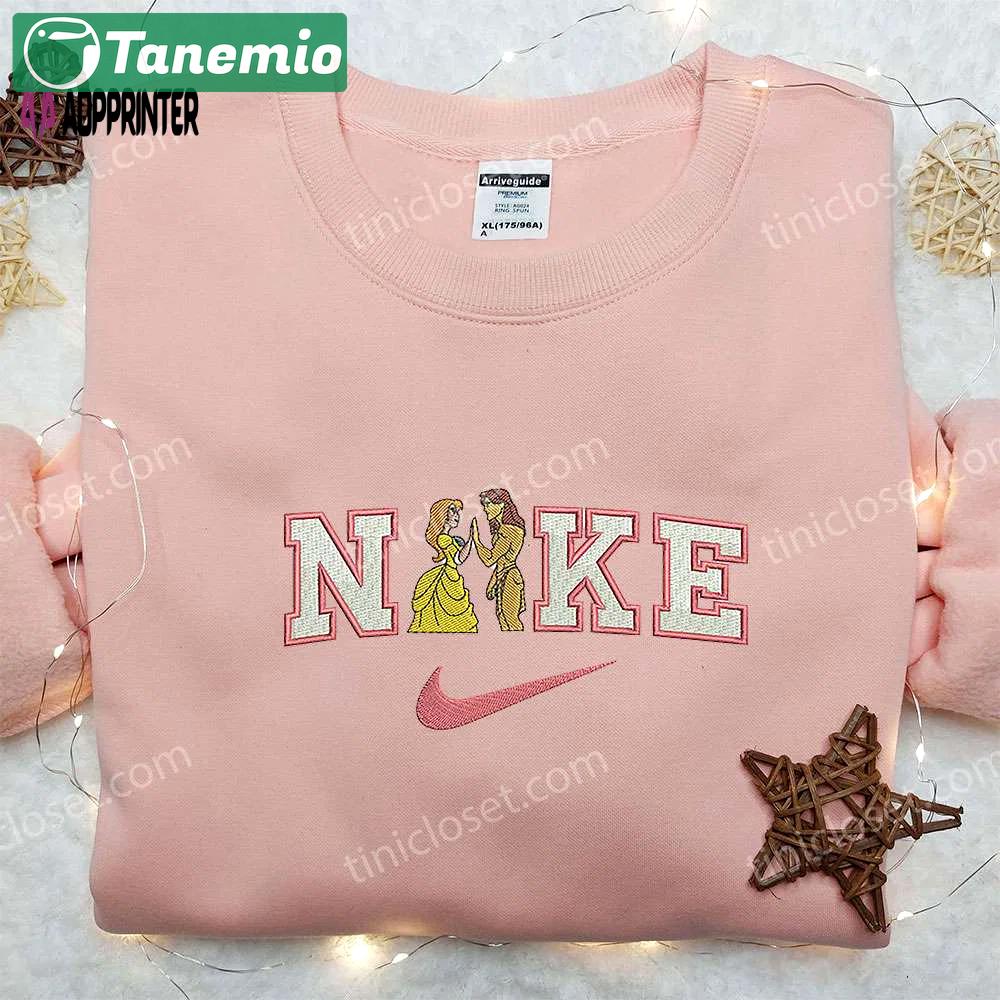 Tarzan & jane x nike embroidered sweatshirt: disney shirt inspired by nike tarzan & nike embroidered shirt Embroidered Shirt