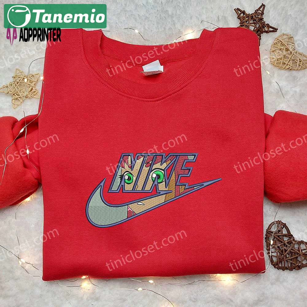 Teen titans starfire x nike embroidered sweatshirt – unique and stylish nike inspired shirt Embroidered Shirt