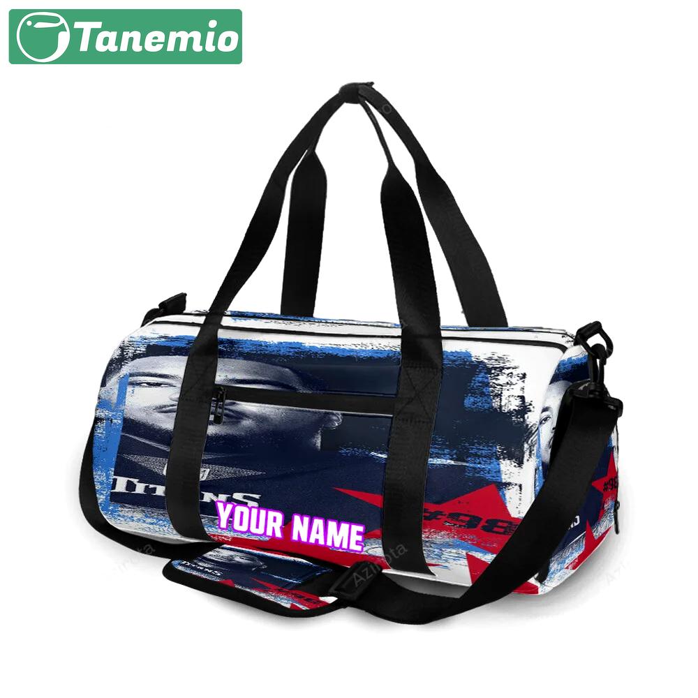 Tennessee titans jeffery simmons2 personalized name travel bag gym bag 1575 Travel Bag