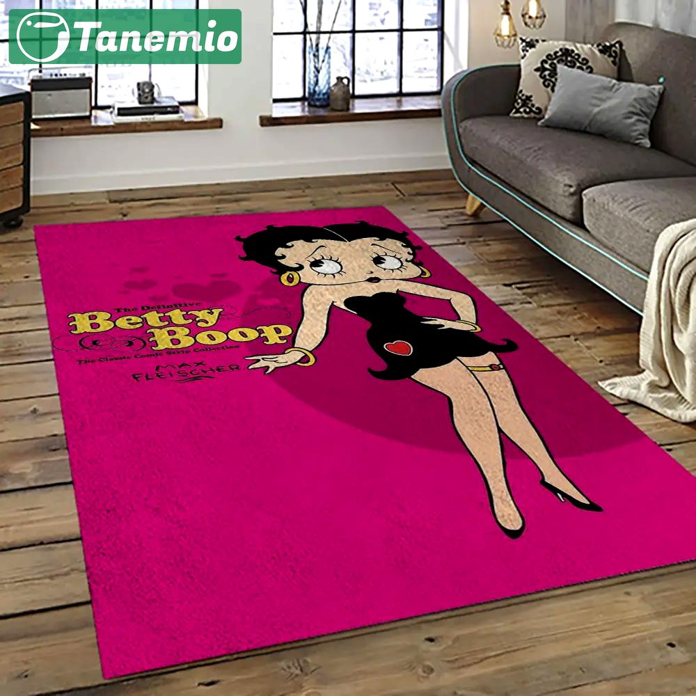 The best of betty boop cartoon character carpet area rug home decor gift best present for friends bobb4 Rectangle Rug