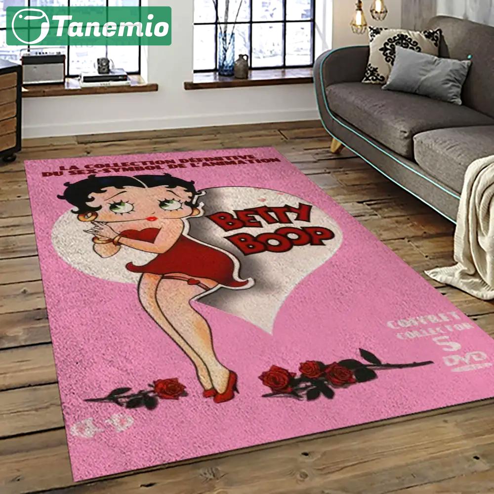 The best of betty boop cartoon character carpet area rug home decor gift best present for friends bobb6 Rectangle Rug