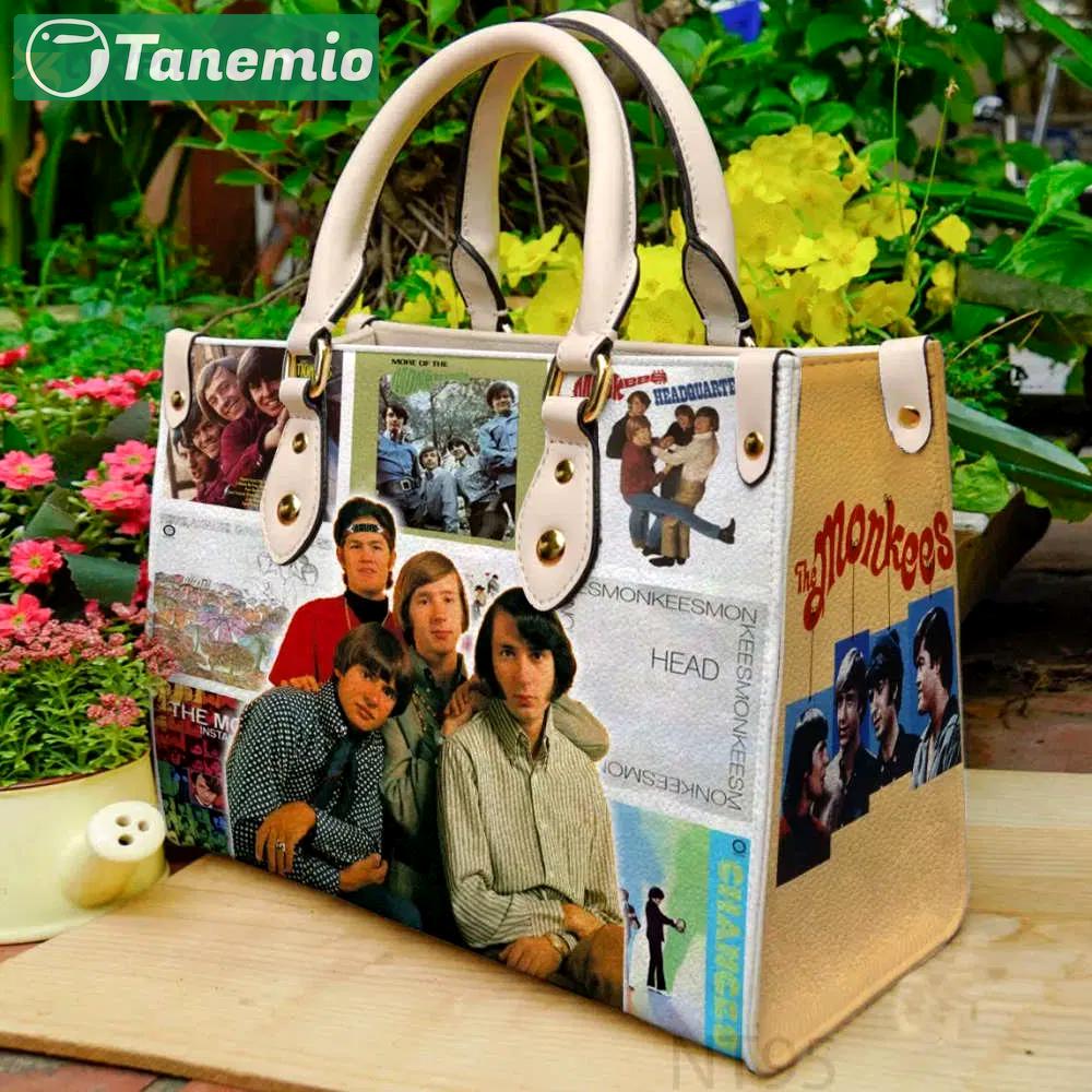 The monkees leather handbag  gift for women 2919 Women Leather Hand Bag