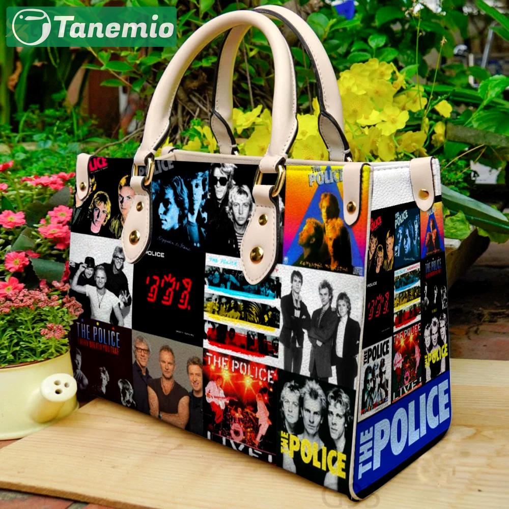 The police leather bag for women gift 989 Women Leather Hand Bag