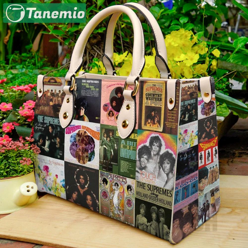 The supremes leather bag for women gift 1308 Women Leather Hand Bag