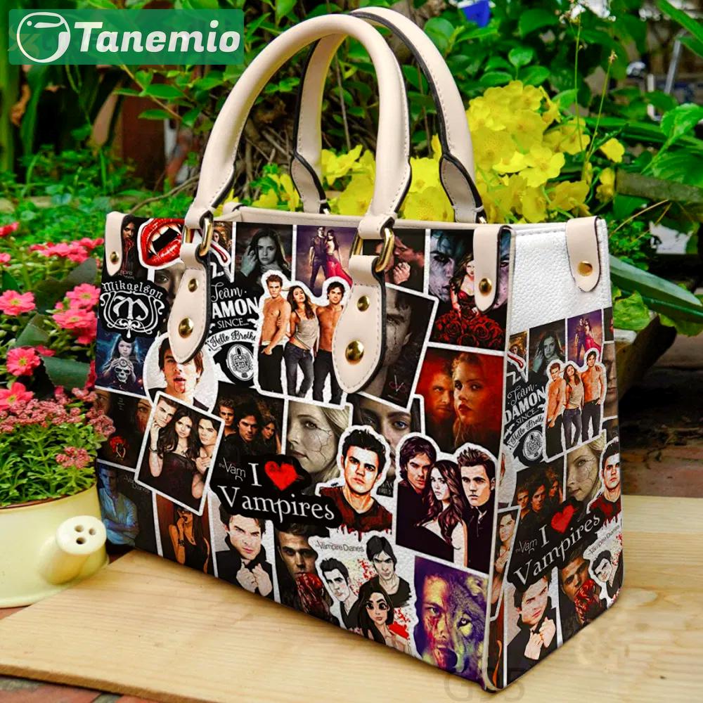 The vampire diaries 2 leather bag for women gift 817 Women Leather Hand Bag