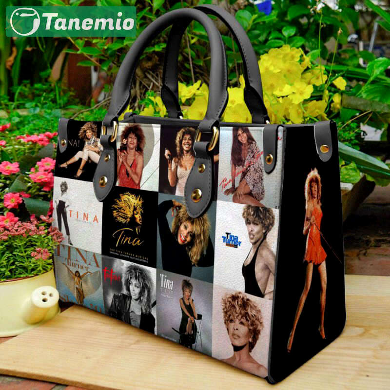 Tina turner 2 leather handbag gift for women 4483 Women Leather Hand Bag