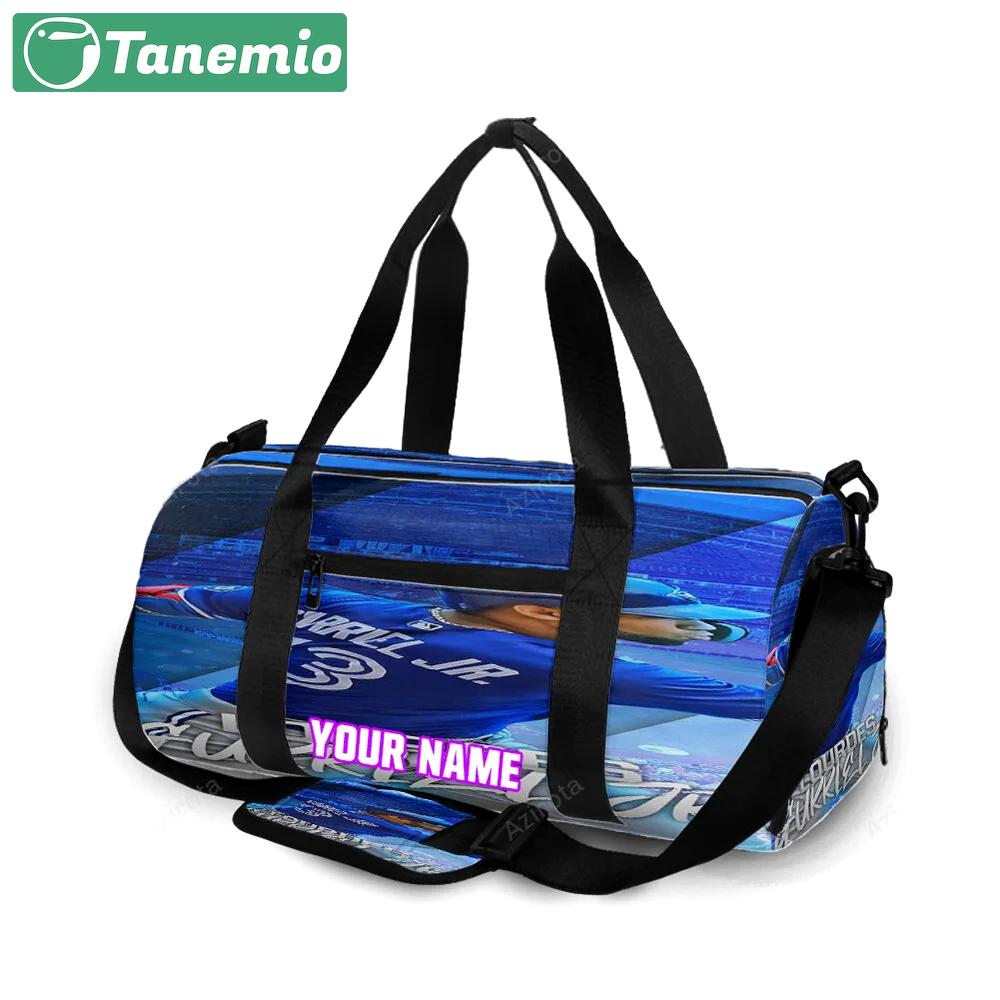 Toronto blue jays lourdes gurriel jr1 personalized name travel bag gym bag 2544 Travel Bag