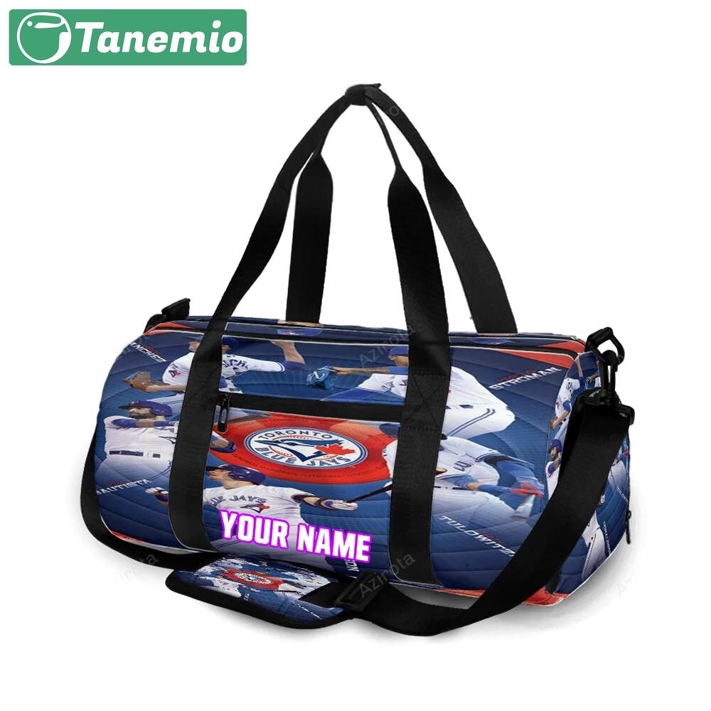 Toronto blue jays russell all players1 personalized name travel bag gym bag 2527 Travel Bag