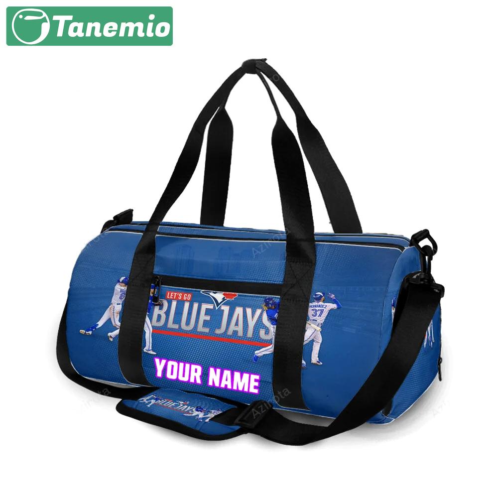 Toronto blue jays russell all players51 personalized name travel bag gym bag 2517 Travel Bag