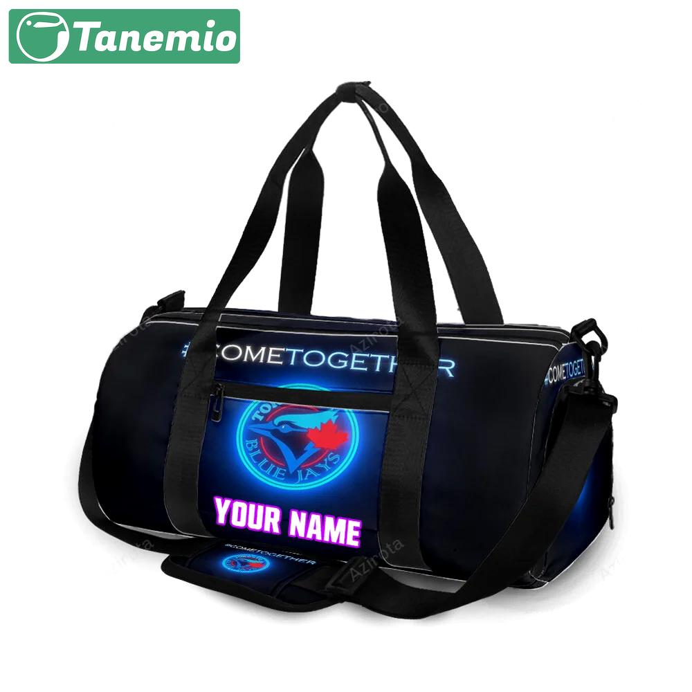 Toronto blue jays russell bird come together personalized name travel bag gym bag 2536 Travel Bag