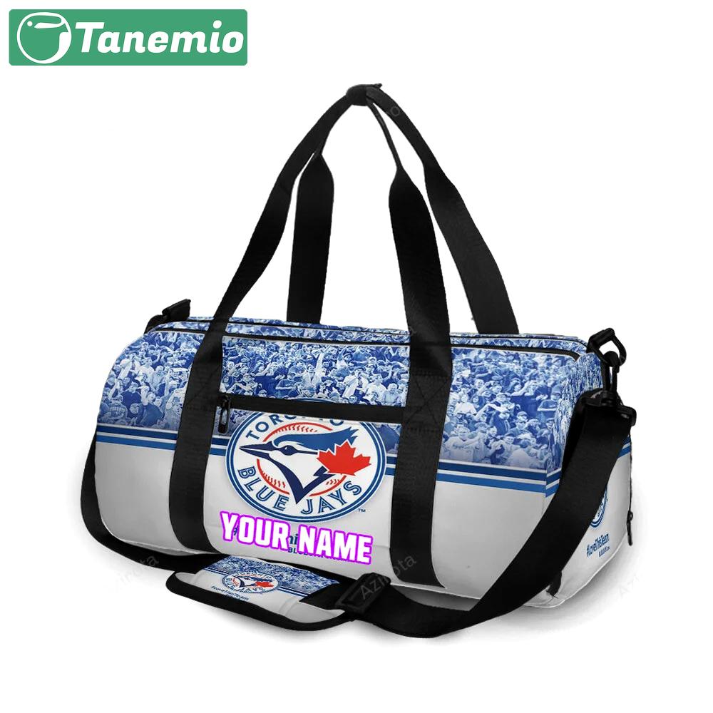 Toronto blue jays russell bird fans personalized name travel bag gym bag 2421 Travel Bag