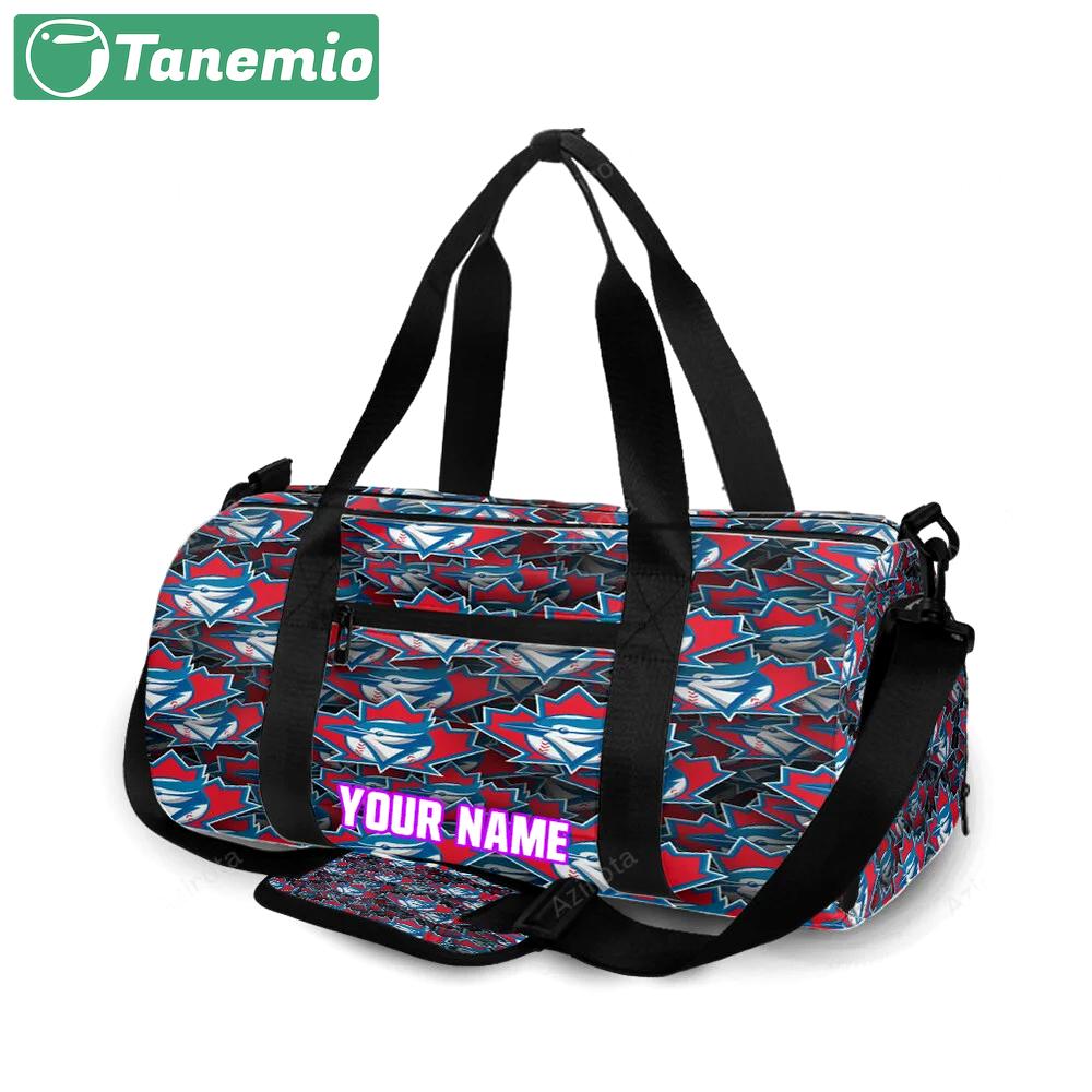 Toronto blue jays2 personalized name travel bag gym bag 2474 Travel Bag