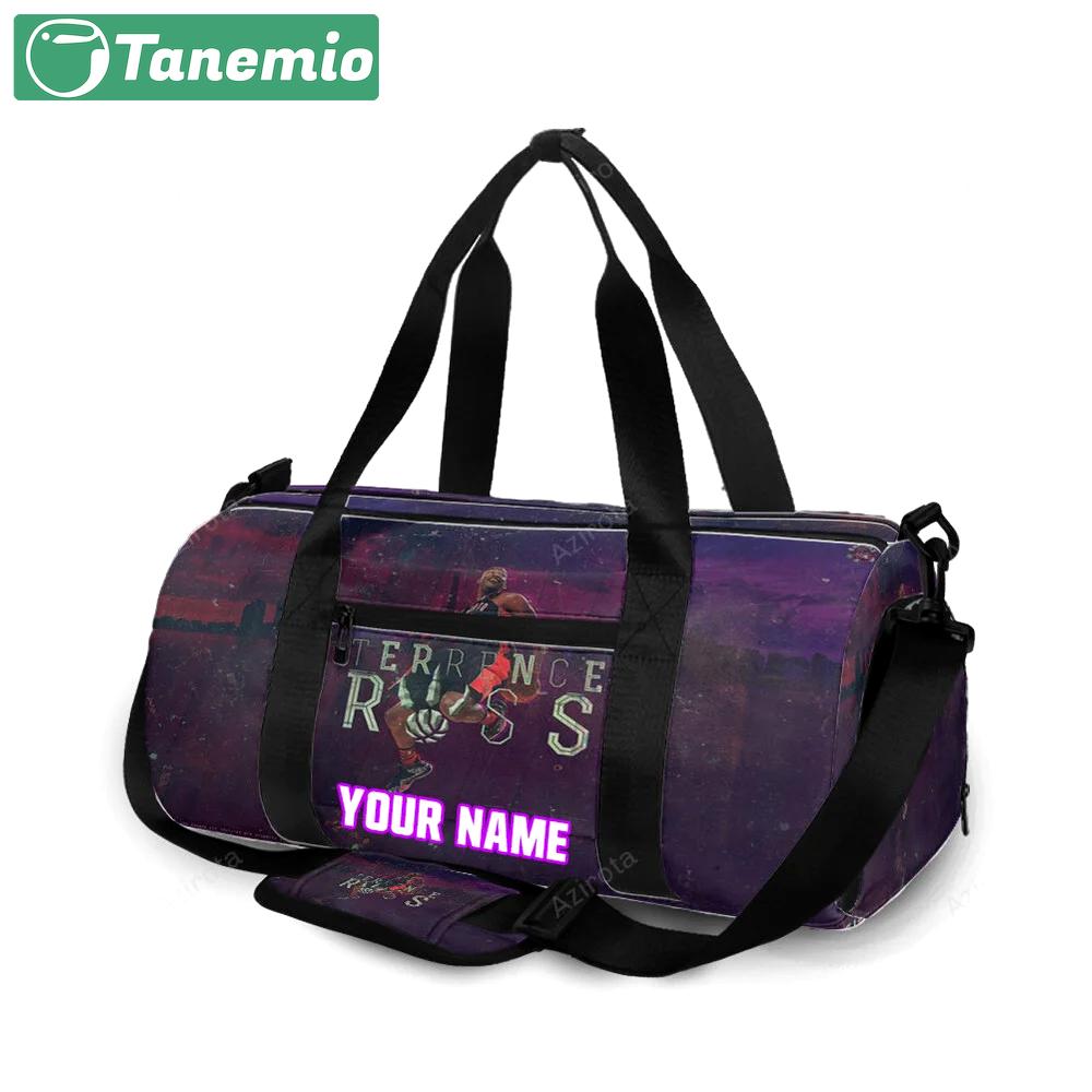 Toronto raptors terrence ross3 personalized name travel bag gym bag 2570 Travel Bag