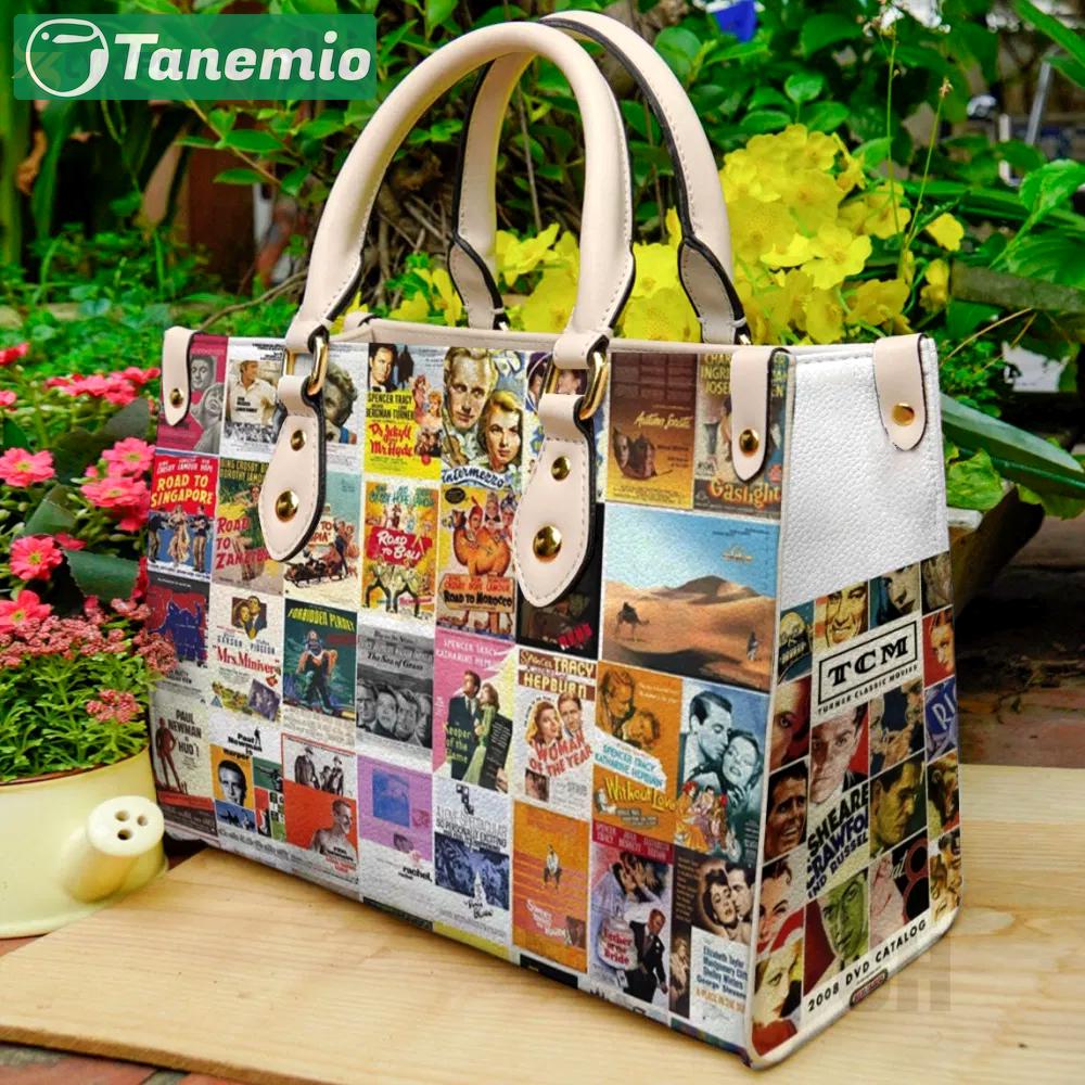 Turner classic movies leather bag for women gift 1137 Women Leather Hand Bag