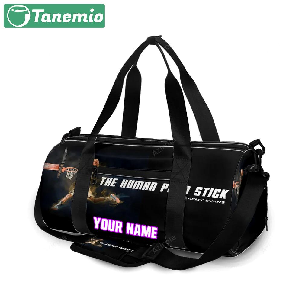 Utah jazz 40 jeremy evans v30 personalized name travel bag gym bag 2512 Travel Bag