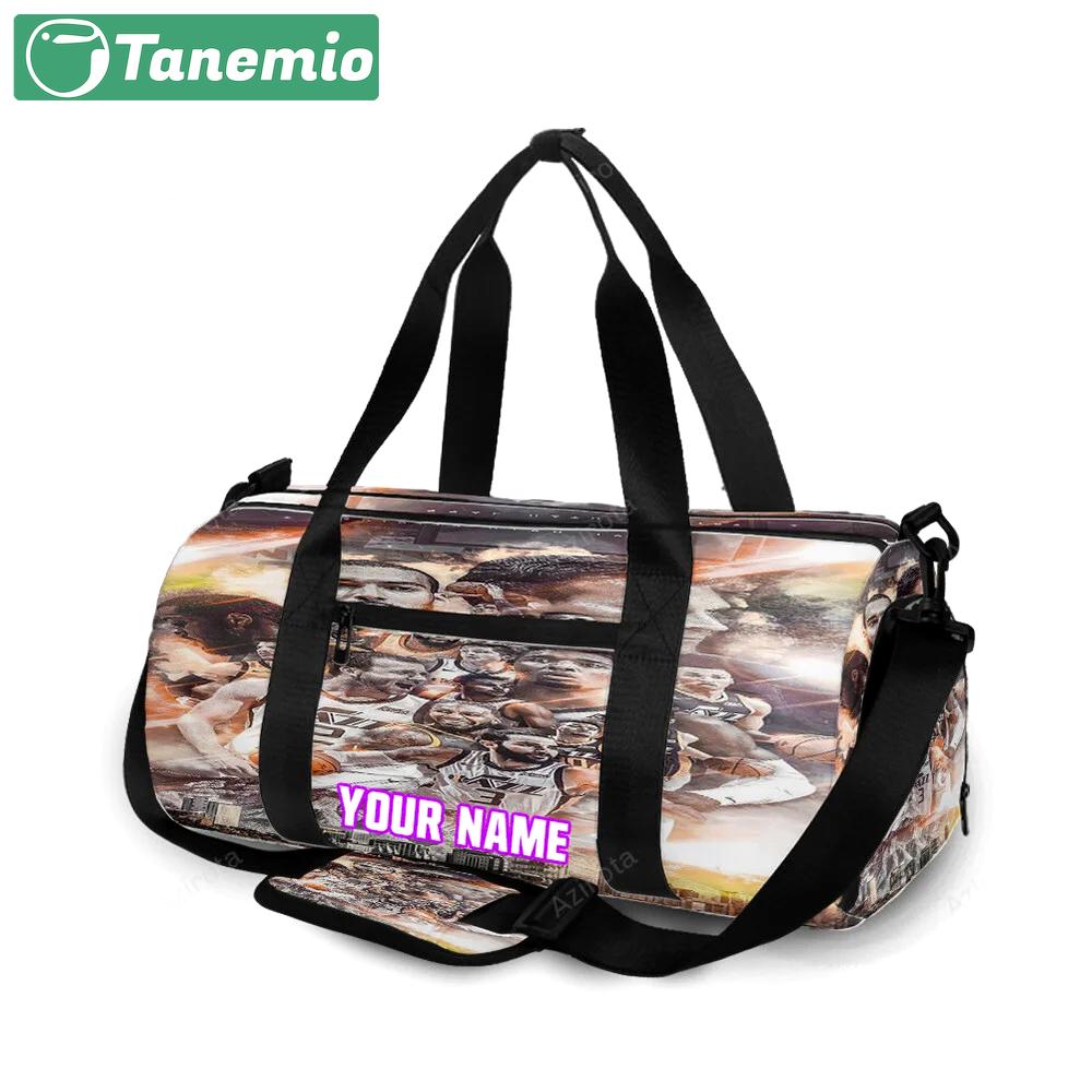 Utah jazz players v28 personalized name travel bag gym bag 2534 Travel Bag