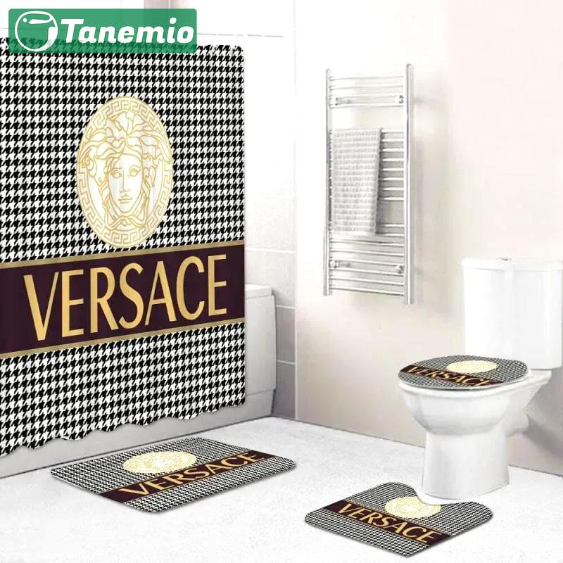 Versace bath mat home decor luxury fashion brand hypebeast bathroom sets Bathroom Set