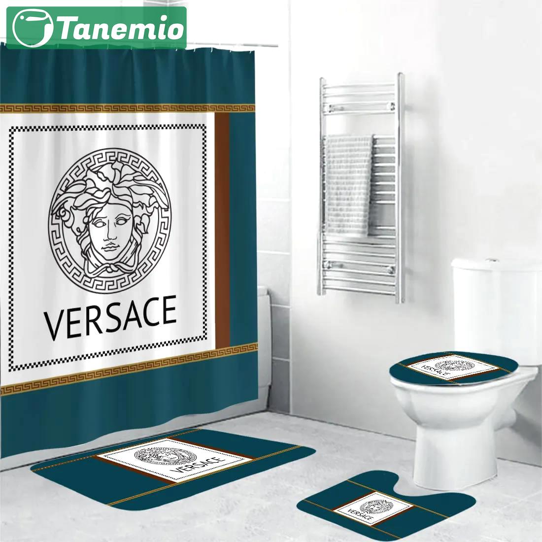Versace bath mat hypebeast home decor luxury fashion brand bathroom sets Bathroom Set