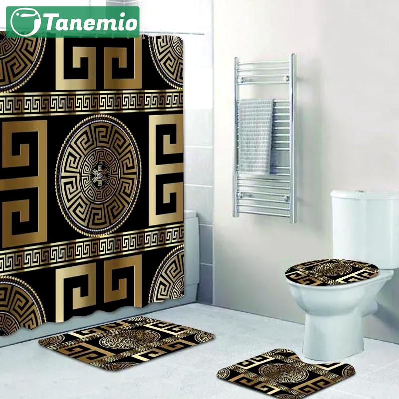 Versace fashion logo limited luxury brand bathroom set home decor Bathroom Set