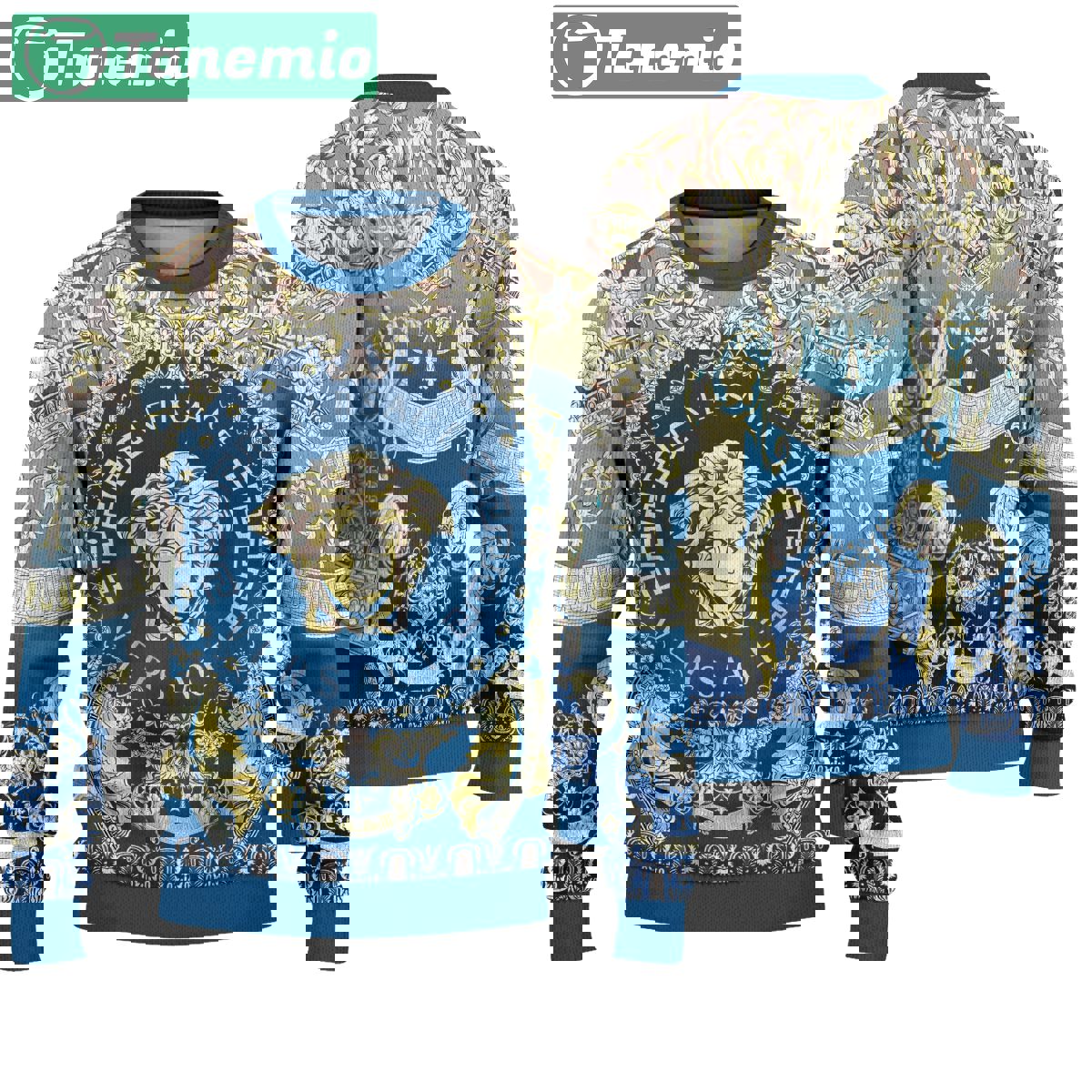 Versace luxury ugly sweater for winter  hot 2024 style 806 Christmas Ugly Sweater