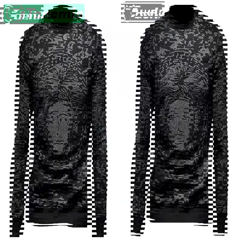 Versace luxury ugly sweater for winter lzu1411 Christmas Ugly Sweater