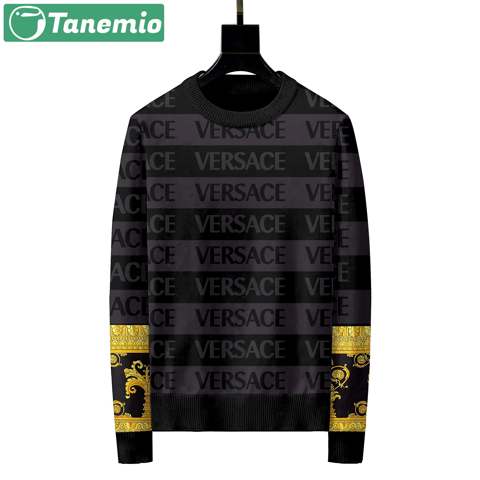 Versace luxury ugly sweater for winterhot 2025 style 607 Christmas Ugly Sweater