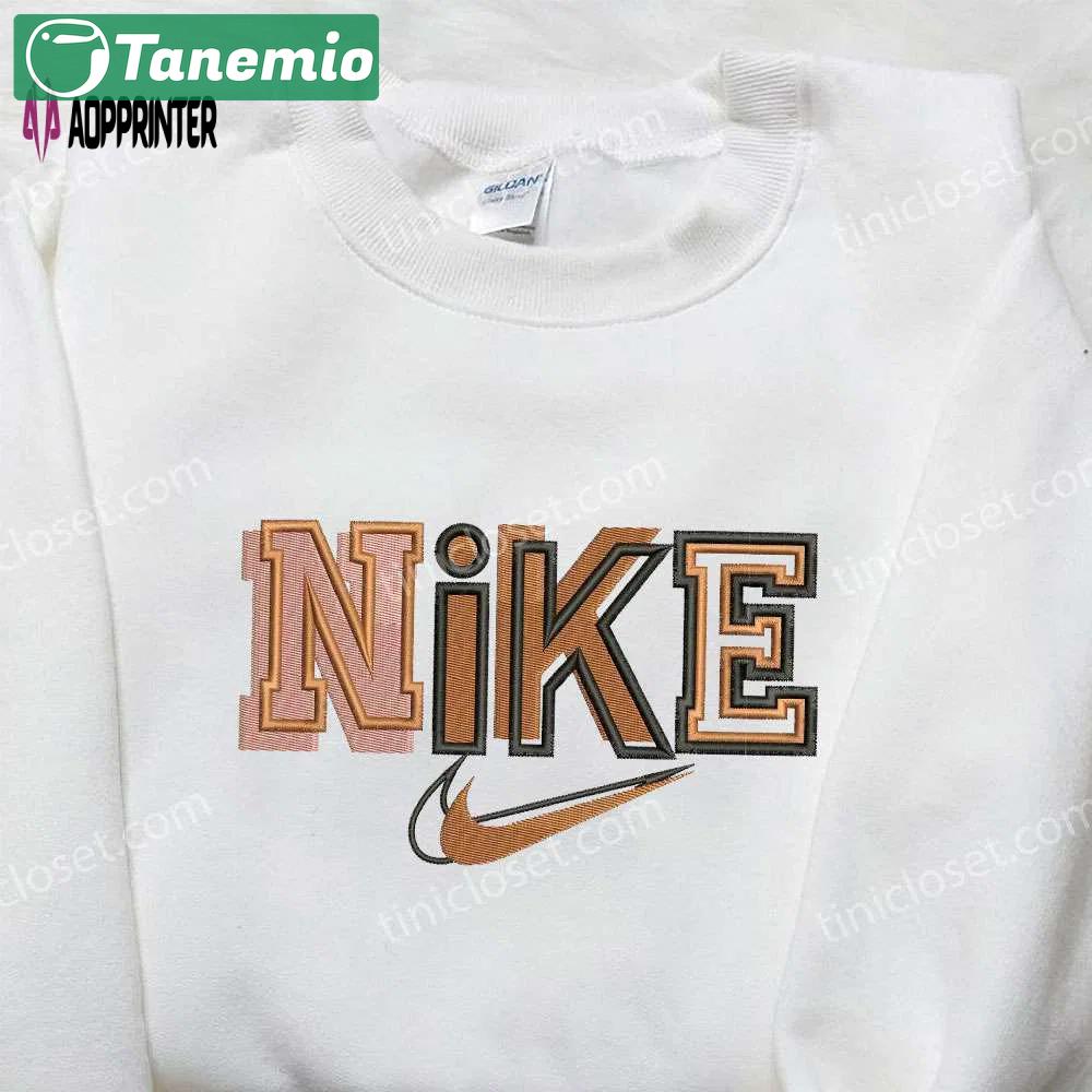 Vintage nike embroidered sweatshirt: best family gift – nike inspired shirt Embroidered Shirt