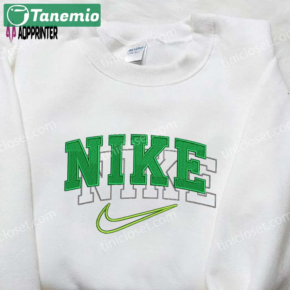 Vintage nike embroidered sweatshirt & shirt: best birthday gift ideas Embroidered Shirt