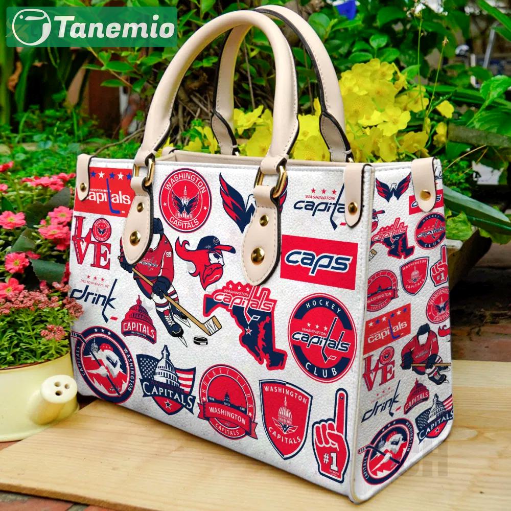 Washington capitals leather bag for women gift 1285 Women Leather Hand Bag