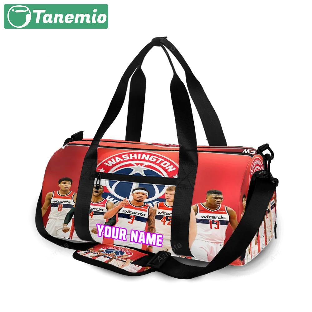 Washington wizards all players2 personalized name travel bag gym bag 2456 Travel Bag