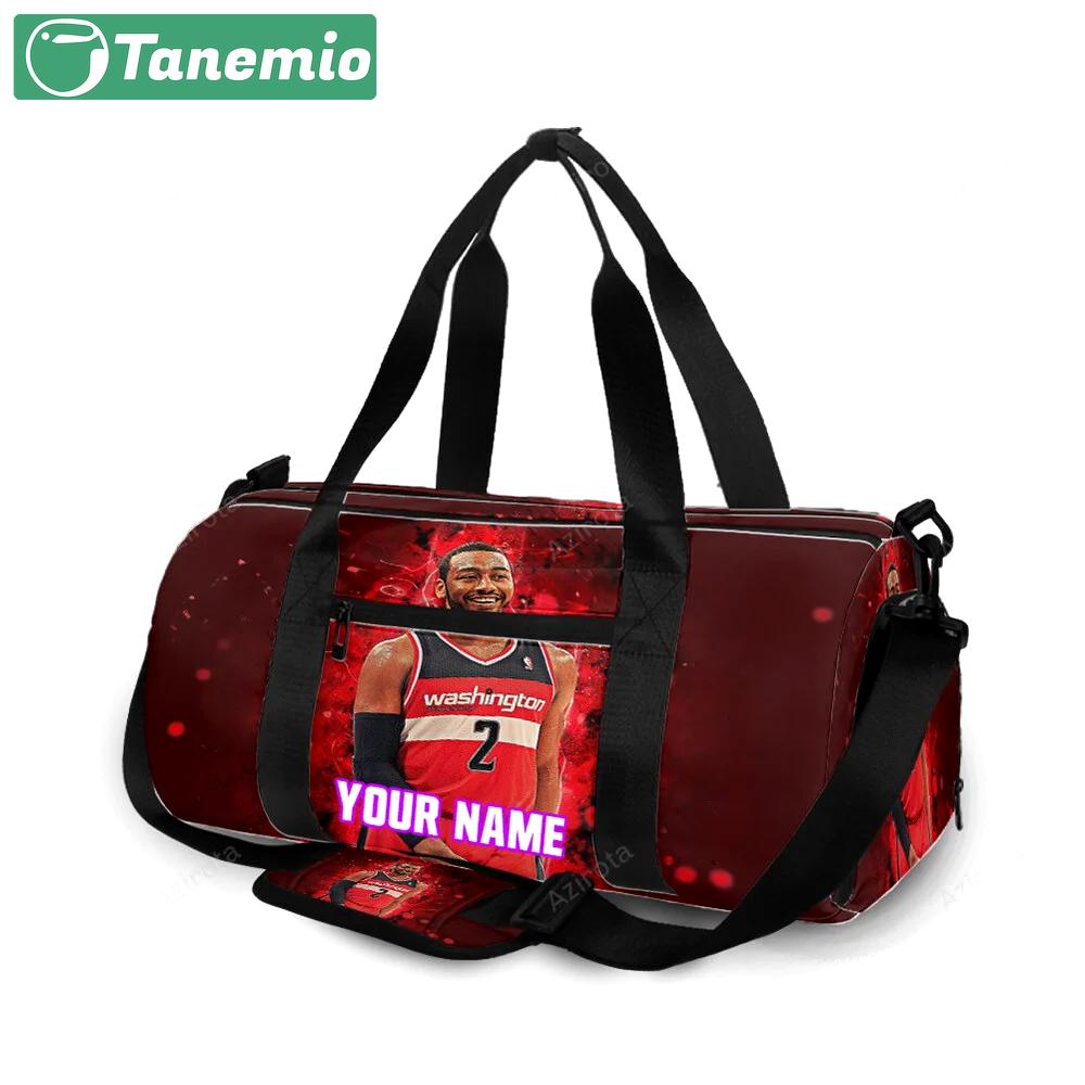Washington wizards john wall10 personalized name travel bag gym bag 2631 Travel Bag