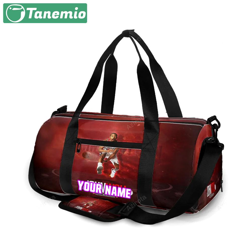 Washington wizards john wall4 personalized name travel bag gym bag 2633 Travel Bag