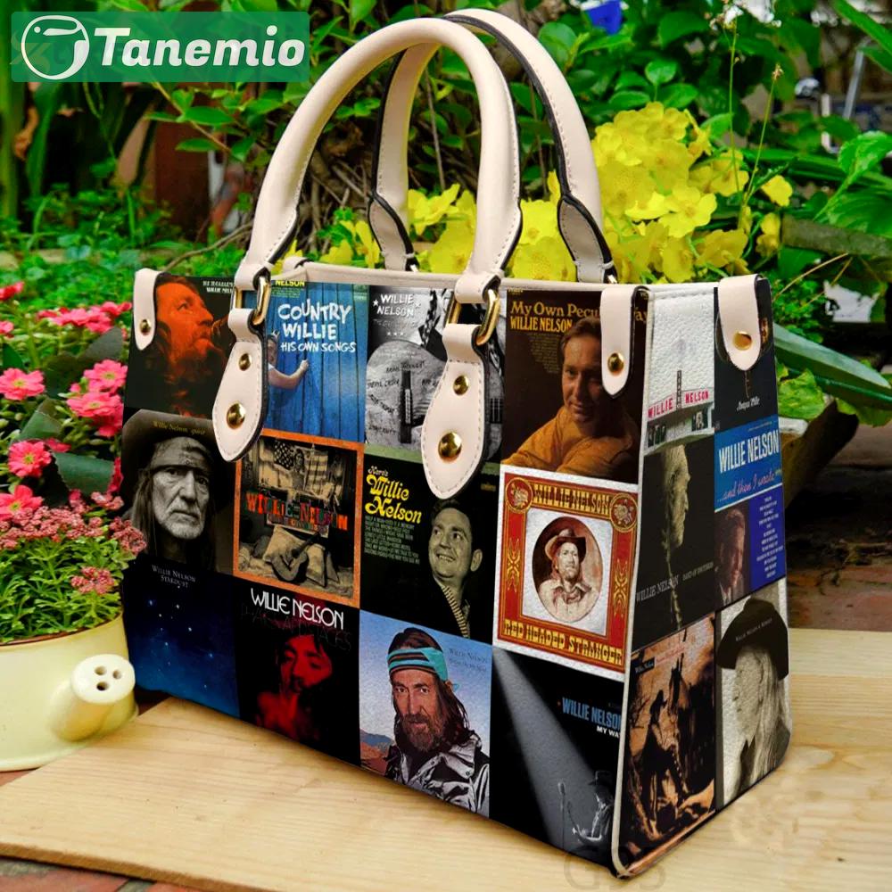 Willie nelson leather bag for women gift 1783 Women Leather Hand Bag