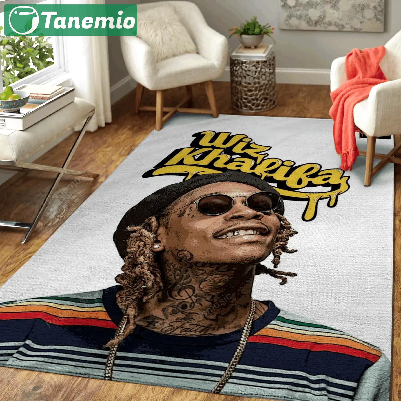 Wiz music art for fans area rug living room carpet rug regtangle carpet floor decor home decor Rectangle Rug