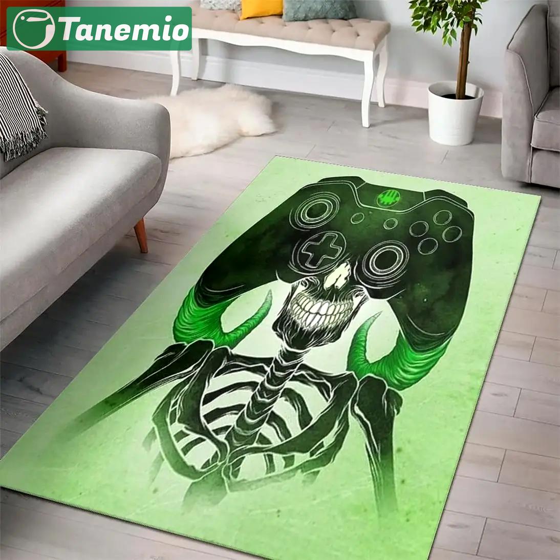 Xbox control gaming collection area rugs living room carpet rug regtangle carpet floor decor home decor Rectangle Rug