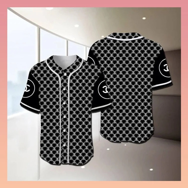 Chanel baseball jersey shirt luxury clothing clothes sport for men women hot 2023 Baseball Jersey Shirt