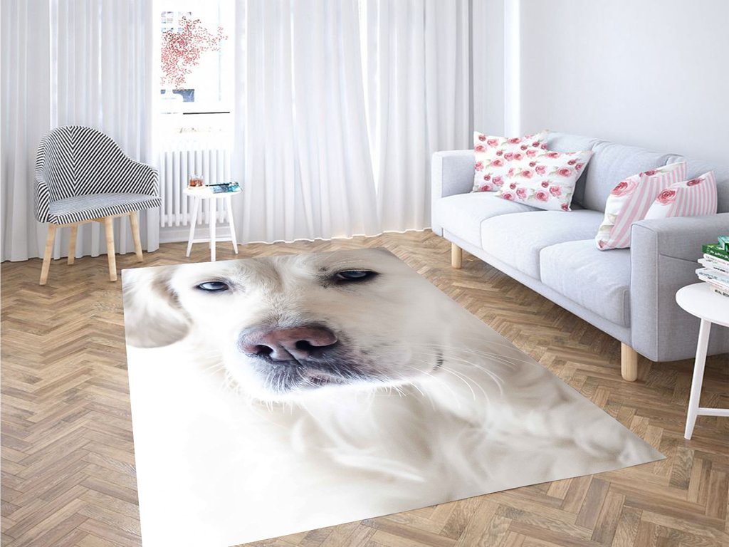 Calm dog type 454 Rug - Collection Home Decor Living room Gift For Lover Area Carpet