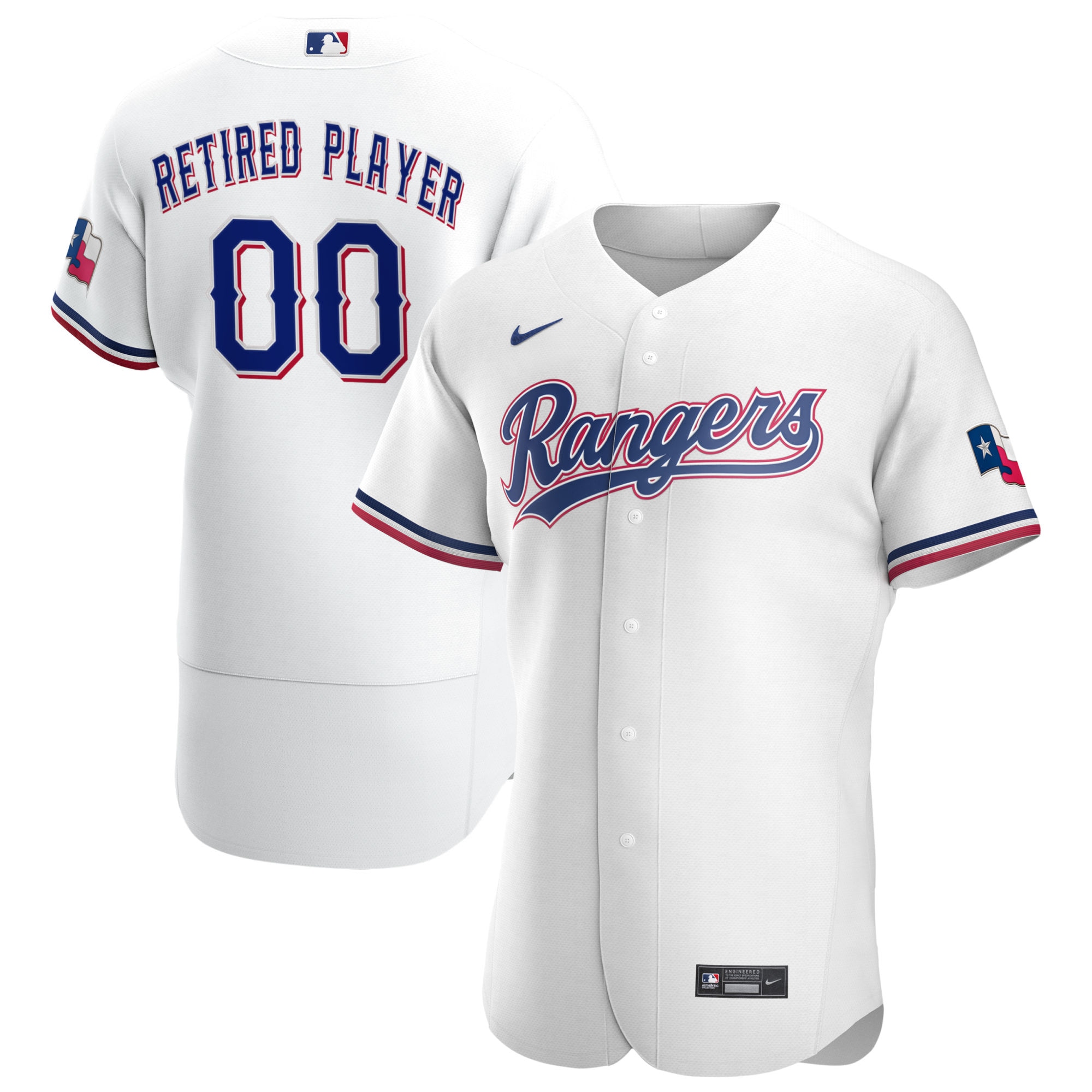 Texas rangers nike home pick-a-player retired roster authentic jersey color white  Baseball MLB Jersey For Fans Sports MLB Baseball Replica