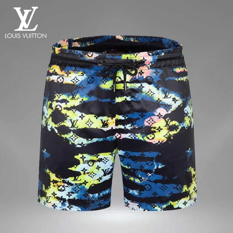 Louis vuitton new lv 3d luxury all over print shorts pants for men 105 Shorts For Ment