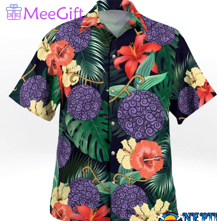 3d hawaiian shirt gomu gomu no mi hawaiian shirt colorful cosplay Hawaii Shirt Shorts & Flip Flops
