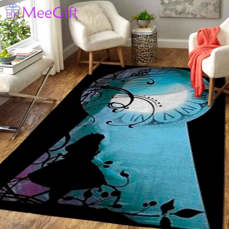 Alice in wonderland 1 area rug living room and bed room rug rug regtangle Rectangle Rug